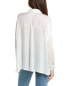 Brook + Lynn Dropped-Shoulder Shirt Women's White S