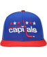 Фото #4 товара Men's Blue Washington Capitals Core Team Ground 2.0 Snapback Hat