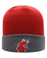 ფოტო #1 პროდუქტის Men's Crimson, Gray Washington State Cougars Core 2-Tone Cuffed Knit Hat