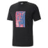 Фото #1 товара Puma Mirage Cat Graphic Crew Neck Short Sleeve T-Shirt Mens Black Casual Tops 62