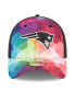 Фото #2 товара Men's and Women's Multicolor, Black New England Patriots 2023 NFL Crucial Catch 39THIRTY Flex Hat