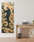 Фото #5 товара Ocean Ikat B Arte de Legno Digital Print on Solid Wood Wall Art, 60" x 24" x 1.5"