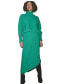 Фото #1 товара Plus Size Asymmetrical Ribbed Knit Skirt - 22/24, Fern Green