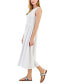Фото #1 товара Women's Logo Solid-Color Smocked Sleeveless Dress