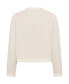 Фото #2 товара Women's Stitch Open Front Knit Jacket