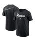 ფოტო #1 პროდუქტის Men's Black Chicago White Sox 2-Hit Speed City Connect T-Shirt