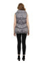 Love Token Nastia Reversible Genuine Rabbit Fur Vest - LT04-92 MSRP $380.00