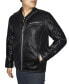 Фото #2 товара Retro Leather Men's Racing Jacket