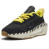 Фото #2 товара Puma Ferrari Style Ultimate Nitro Q Lace Up Trail Running Mens Black, Off White