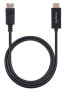 Фото #3 товара Manhattan DisplayPort 1.2 to HDMI Cable - 4K@60Hz - 1m - Male to Male - DP With Latch - Black - Not Bi-Directional - Three Year Warranty - Polybag - 1 m - DisplayPort - HDMI - Male - Male - Straight