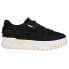 Puma Cali Dream Teddy Platform Womens Black Sneakers Casual Shoes 38655601