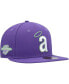 Фото #1 товара Men's Purple California Angels Cooperstown Collection Lime Side Patch 59FIFTY Fitted Hat