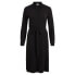 VILA Dania Belt Long Sleeve Shirt Dress