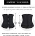 Фото #6 товара Bingrong Women's Neoprene Waist Shaper Waist Trainer Sauna Sweat Corset Underbust Figure Abdominal Shaper with Zip and Fastening