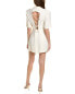 Sabina Musayev Zenon Mini Dress Women's White S