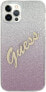 Фото #3 товара Guess Etui Guess GUHCP12LPCUGLSPI Apple iPhone 12 Pro Max różowy/pink hardcase Glitter Gradient Script