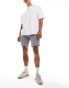 Jack & Jones 2 pack chino shorts in grey and black