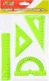 Фото #1 товара Penmate Komplet kreślarski z linijką 15cm zielony PENMATE