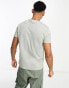 Фото #4 товара ASOS DESIGN heavyweight t-shirt with crew neck in washed khaki