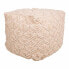 Pouffe Alexandra House Living Cream polystyrene 45 x 40 x 45 cm