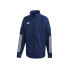 Фото #1 товара мужская олимпийка спортивная на молнии синяя Adidas Condivo 20
