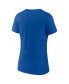 ფოტო #4 პროდუქტის Women's Royal Toronto Blue Jays 2022 Postseason Locker Room V-Neck T-shirt