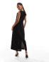 Nobody's Child Dixon maxi dress in black