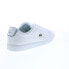 Фото #16 товара Lacoste Carnaby BL 21 1 7-41SMA000221G Mens White Lifestyle Sneakers Shoes