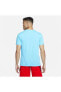 dri fit PRO erkek mavi spor tshirt