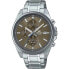 CASIO Edifice watch Silver Grey / Bronze / Mineral - фото #2