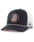 Фото #1 товара Men's Navy, White Chicago Bears Union Patch Trucker Adjustable Hat