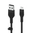 Фото #2 товара Belkin Cbl Silicqe USB-A LTG 2M noir - 2 m - USB A - USB C/Lightning - Black