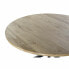 Фото #2 товара Обеденный стол DKD Home Decor 127 x 127 x 75 cm Натуральный Чёрный Металл Алюминий Древесина манго
