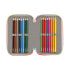 Фото #3 товара Тройной пенал Rainbow High Paradise бирюзовый 12.5 x 19.5 x 5.5 cm (36 Предметы)
