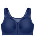 Фото #16 товара Women's Full Figure Plus Size MagicLift Front Close Posture Back Support Bra 1265