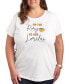 ფოტო #1 პროდუქტის Trendy Plus Size Gilmore Girls Graphic T-shirt