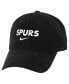 Фото #1 товара Men's Black Tottenham Hotspur Corduroy Club Flex Hat