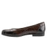 Фото #4 товара Trotters Arnello T1751-242 Womens Brown Narrow Leather Loafer Flats Shoes 10