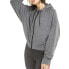 Фото #4 товара Puma Cloudspun FullZip Training Hoodie Womens Grey Casual Athletic Outerwear 521