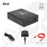 Фото #2 товара Club 3D Travel Charger 132W GAN technology - Four port USB Type-A and -C - Power Delivery(PD) 3.0 Support - Indoor - DC - Black