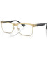 ფოტო #3 პროდუქტის Men's Rectangle Eyeglasses, VE128556-O