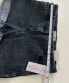 DENIM JEAN SHORTS Women's SIZE 7 Blue Cut New Pure Style Dark Wash NEW