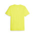 Puma Run Favorite Heather Crew Neck Short Sleeve Athletic T-Shirt Mens Yellow Ca