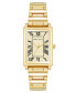 ფოტო #1 პროდუქტის Women's Quartz Gold-Tone Alloy Bracelet Watch, 21mm