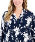 Plus Size Floral-Print Top, Created for Macy's