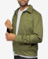 Men's Faux Suede Button Down Jacket