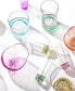 Фото #4 товара Hue Colored Highball Drinking Glasses 13 oz, Set of 6