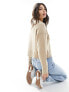 Фото #7 товара Vero Moda seam detail jumper in beige