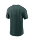 Фото #2 товара Men's Green Michigan State Spartans Football T-Shirt