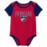 MLS FC Dallas Infant 3pk Bodysuit